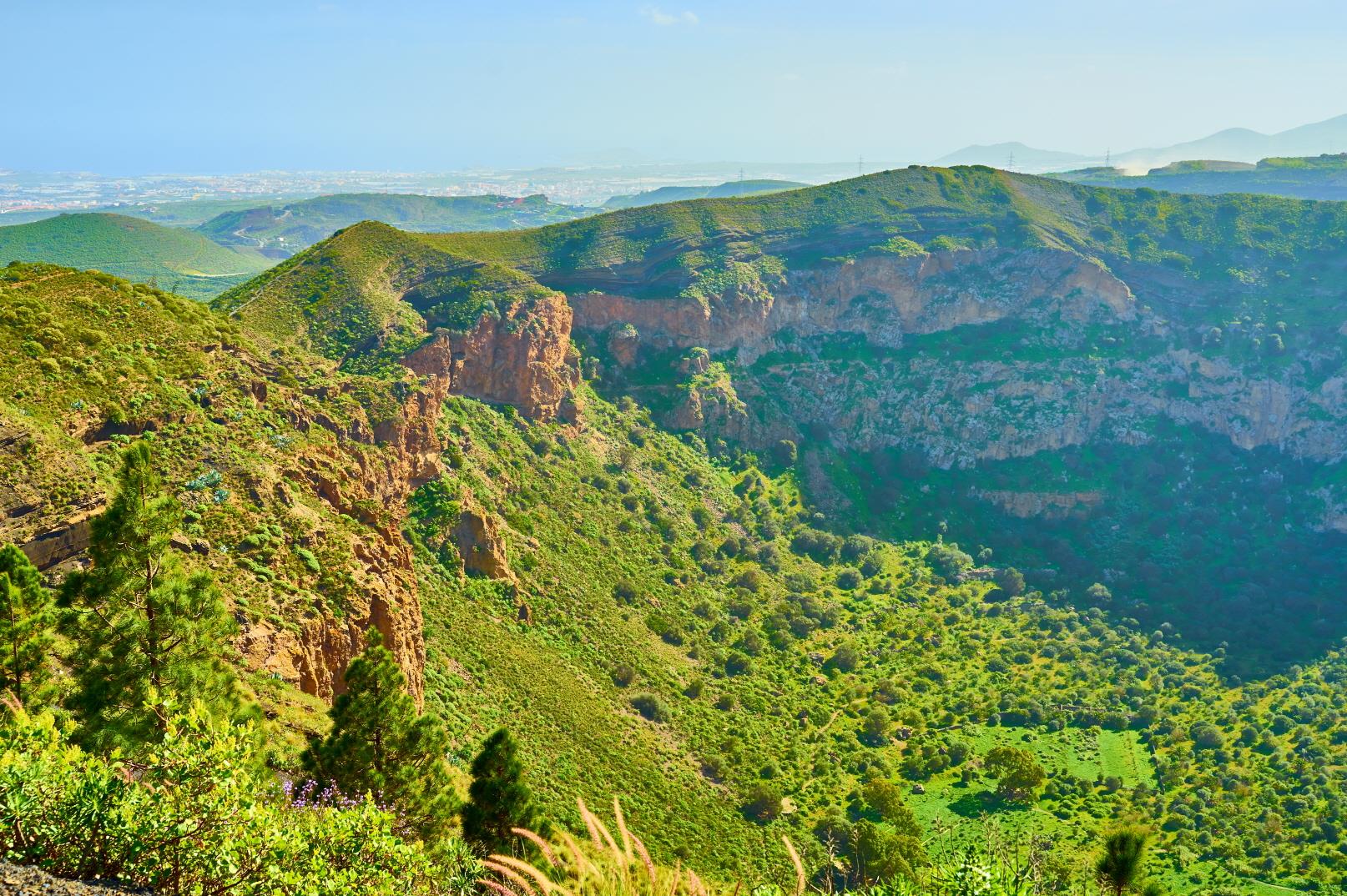 반다마 분화구  Bandama Caldera