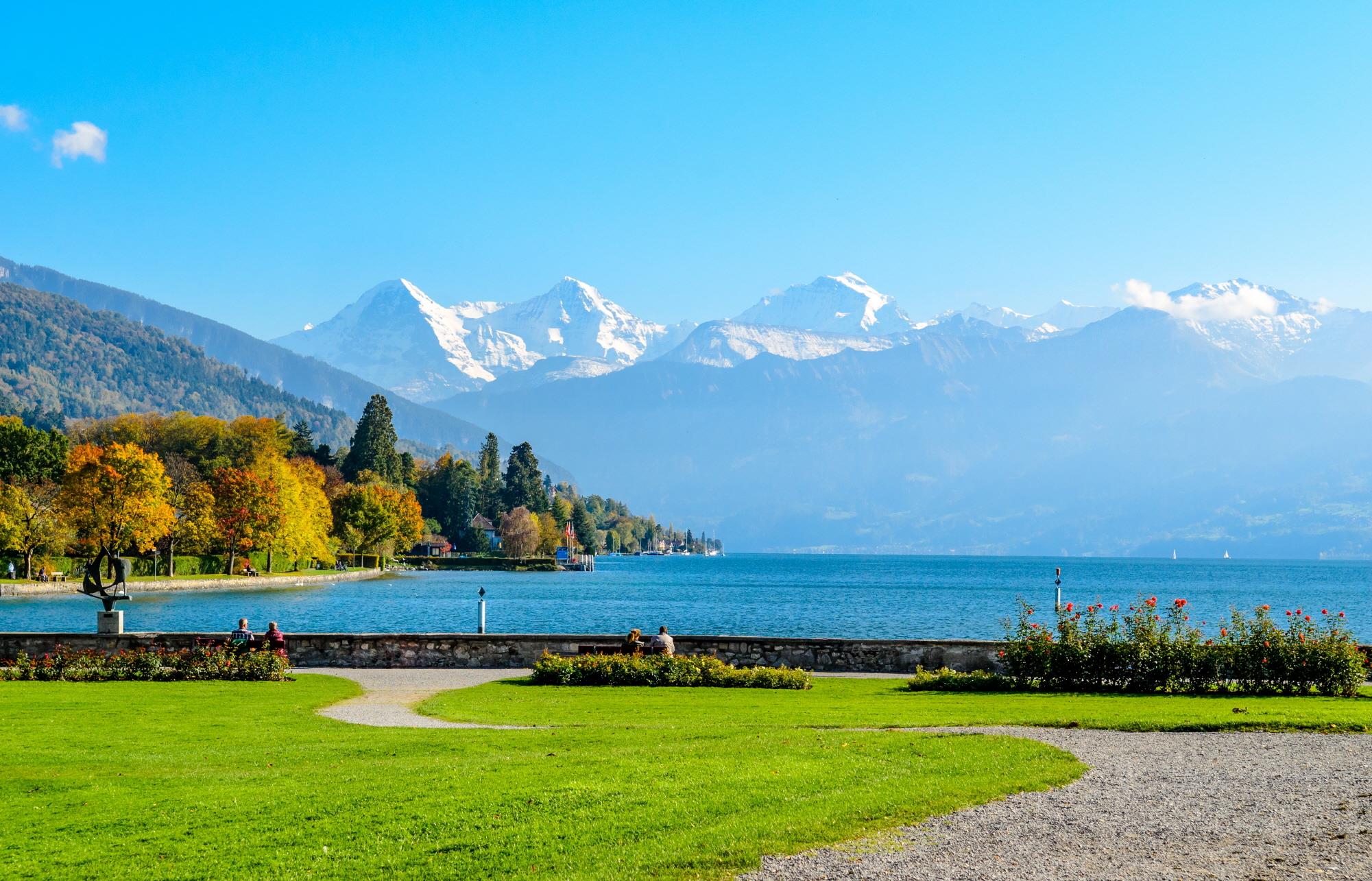 툰호수 트레킹  Thunersee trekking