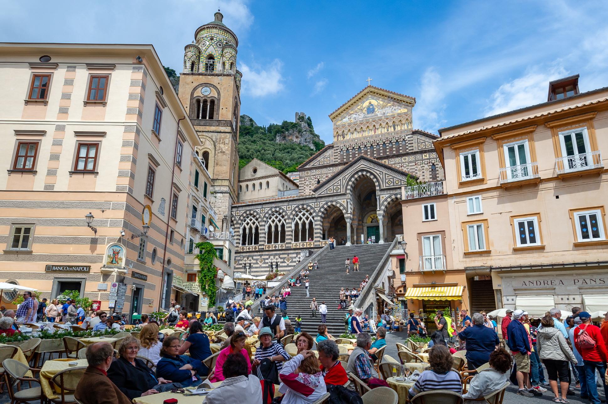 아말피 마을  Amalfi town