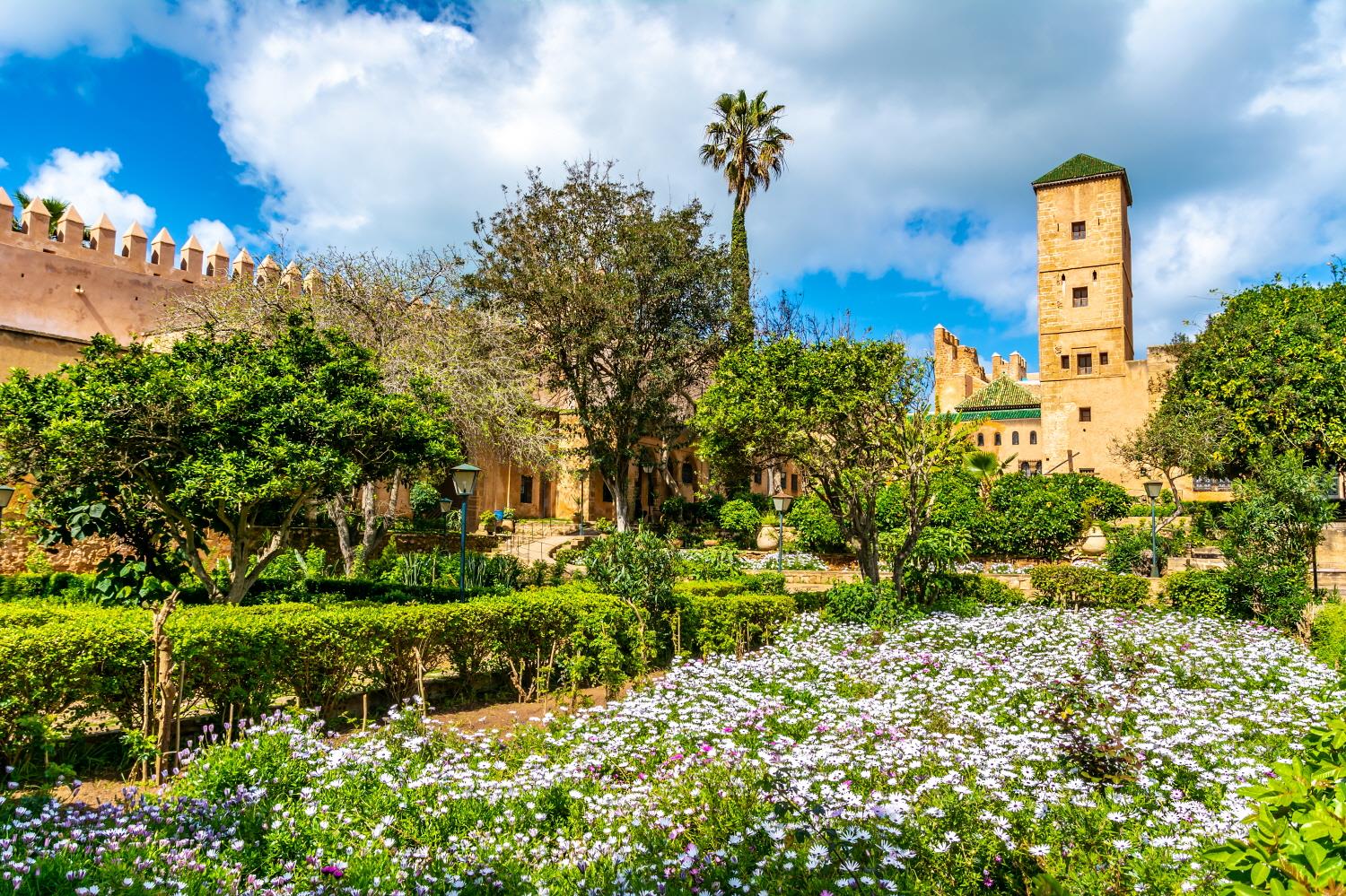 우다이아 정원  Jardin des Oudaias (Oudaia Garden)