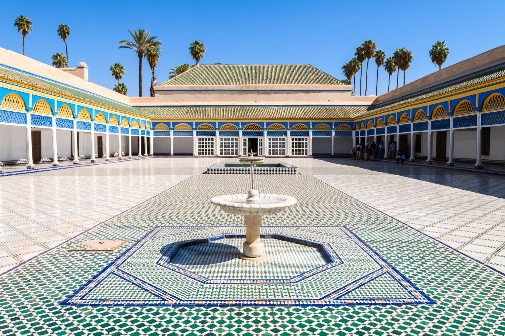 바히아 궁전  Palais de la Bahia (Bahia Palace)