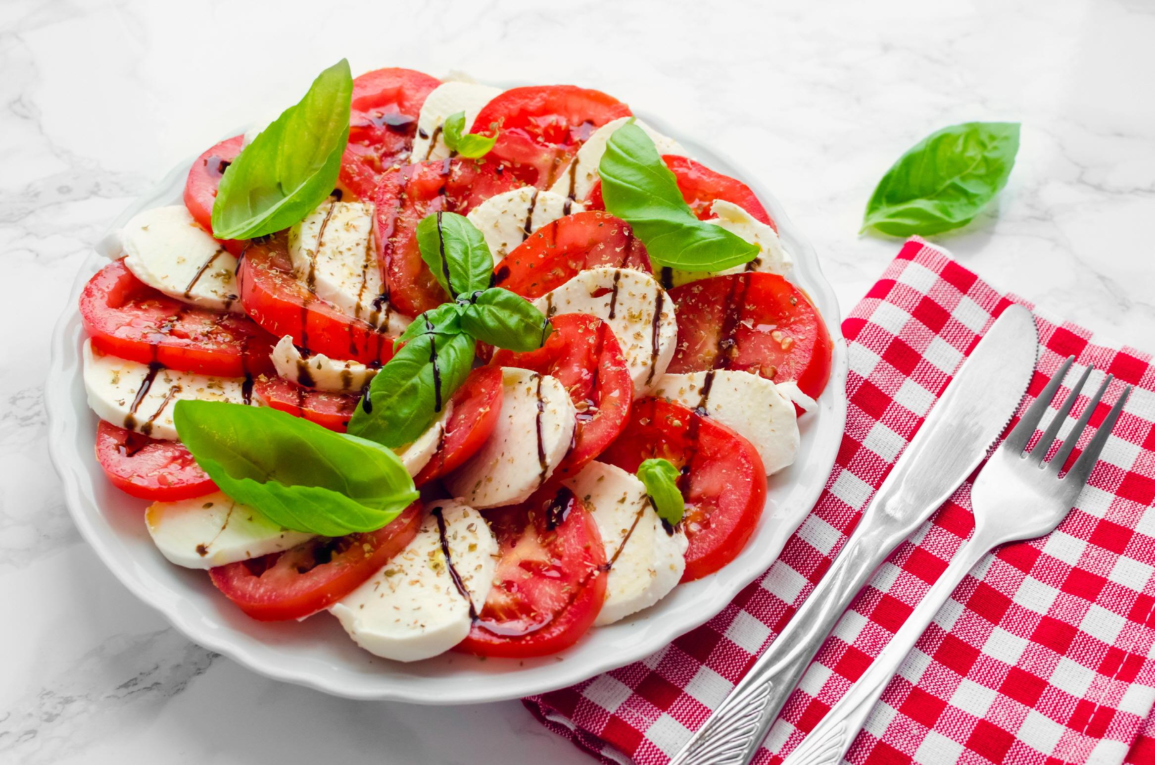 카프레제샐러드  Insalata caprese