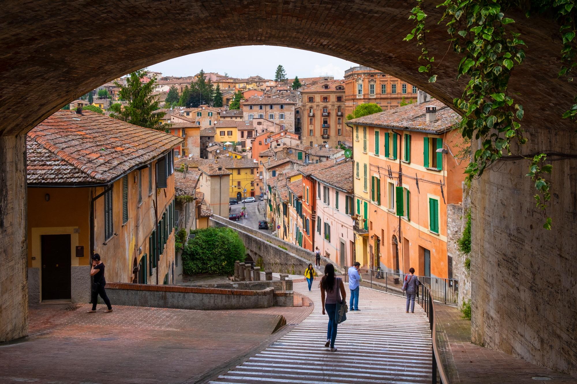 페루자 시내  PERUGIA