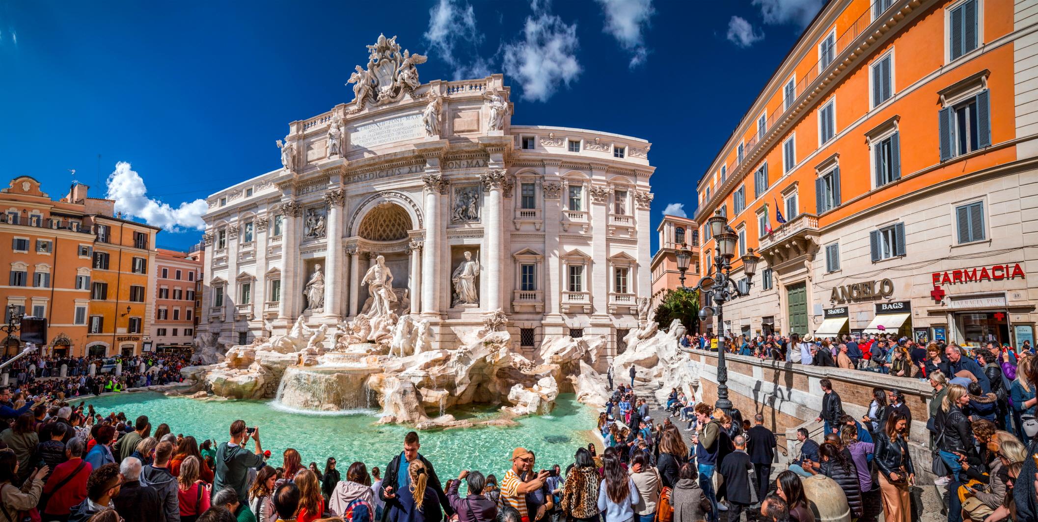 트레비 분수  Fontana di Trevi