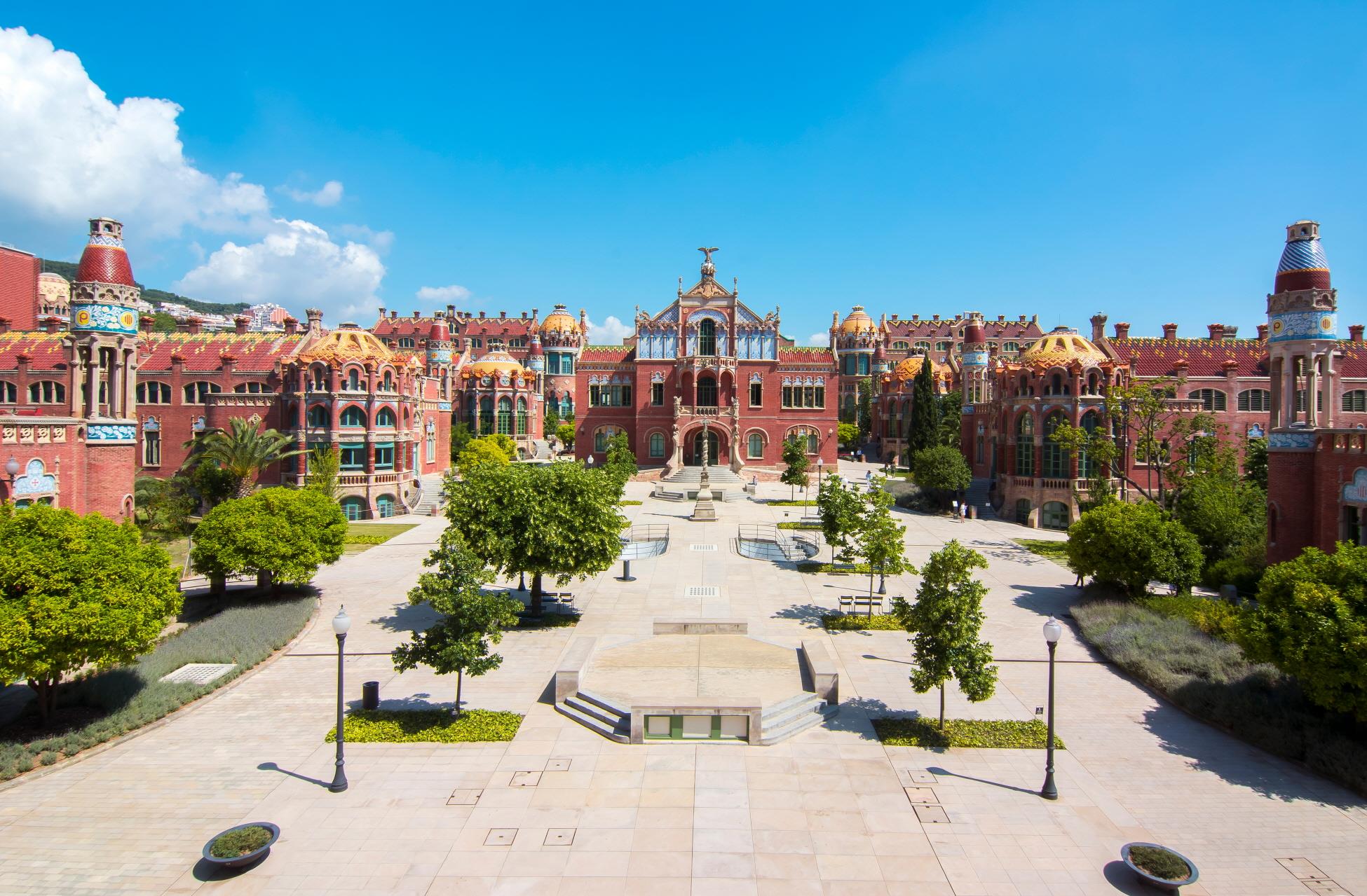 산 파우 병원  Hospital de la Santa Creu i Sant Pau