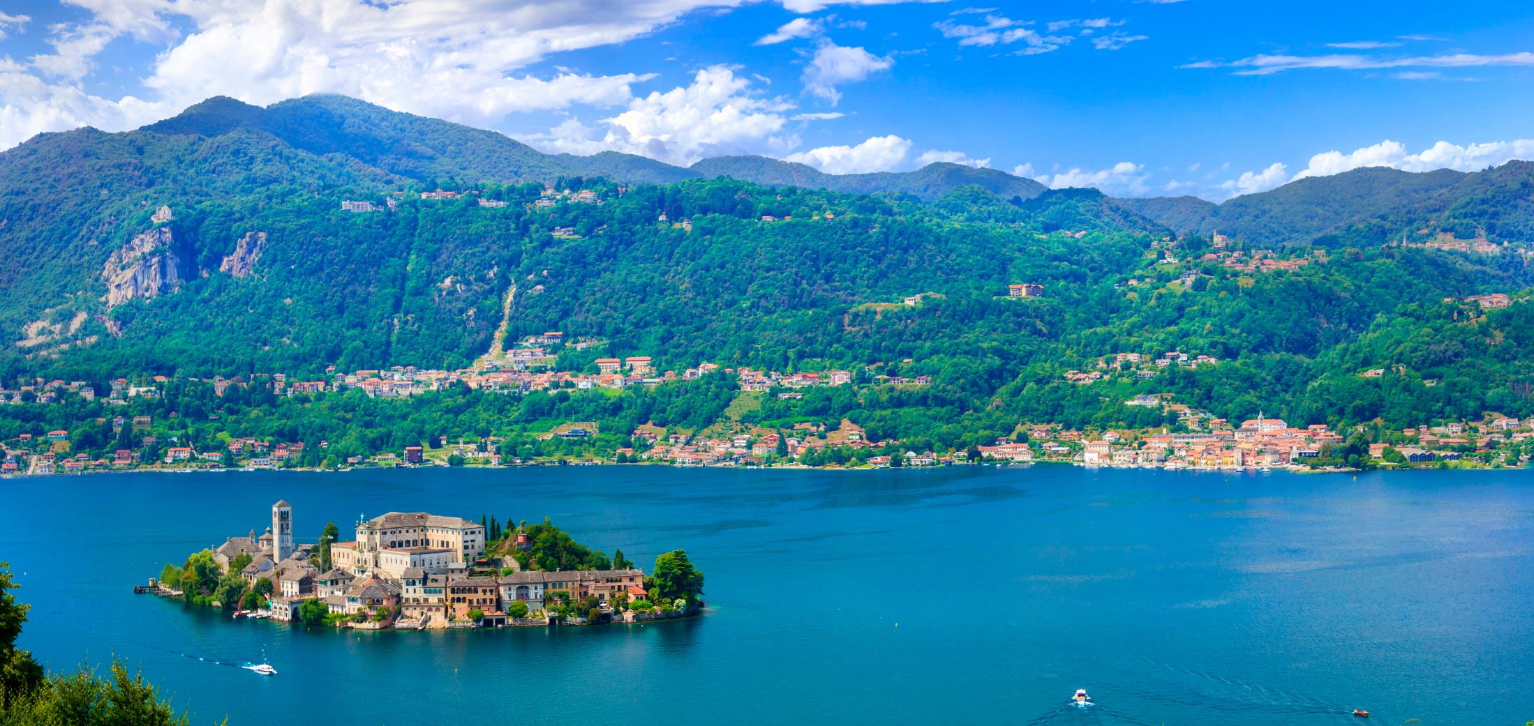 오르타 호수와 산줄리오섬  Orta Lake