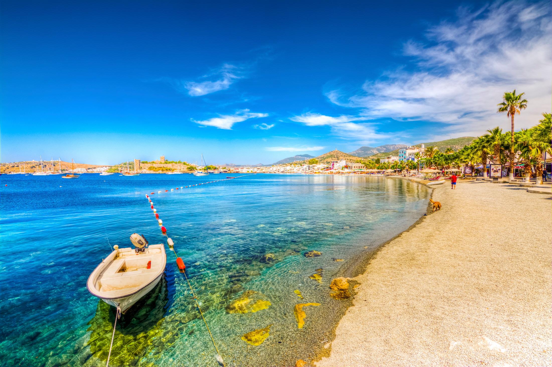 보드룸 해변  Bodrum Beach