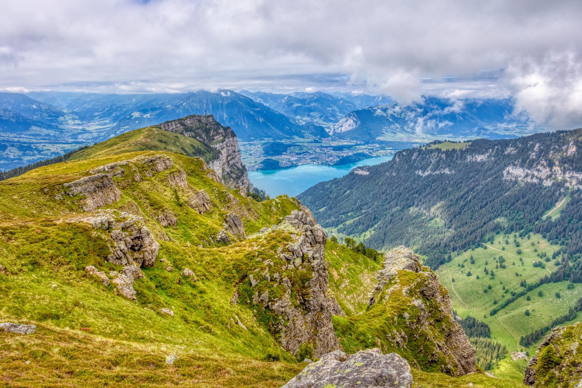 니더호른 트레킹  Niederhorn trekking