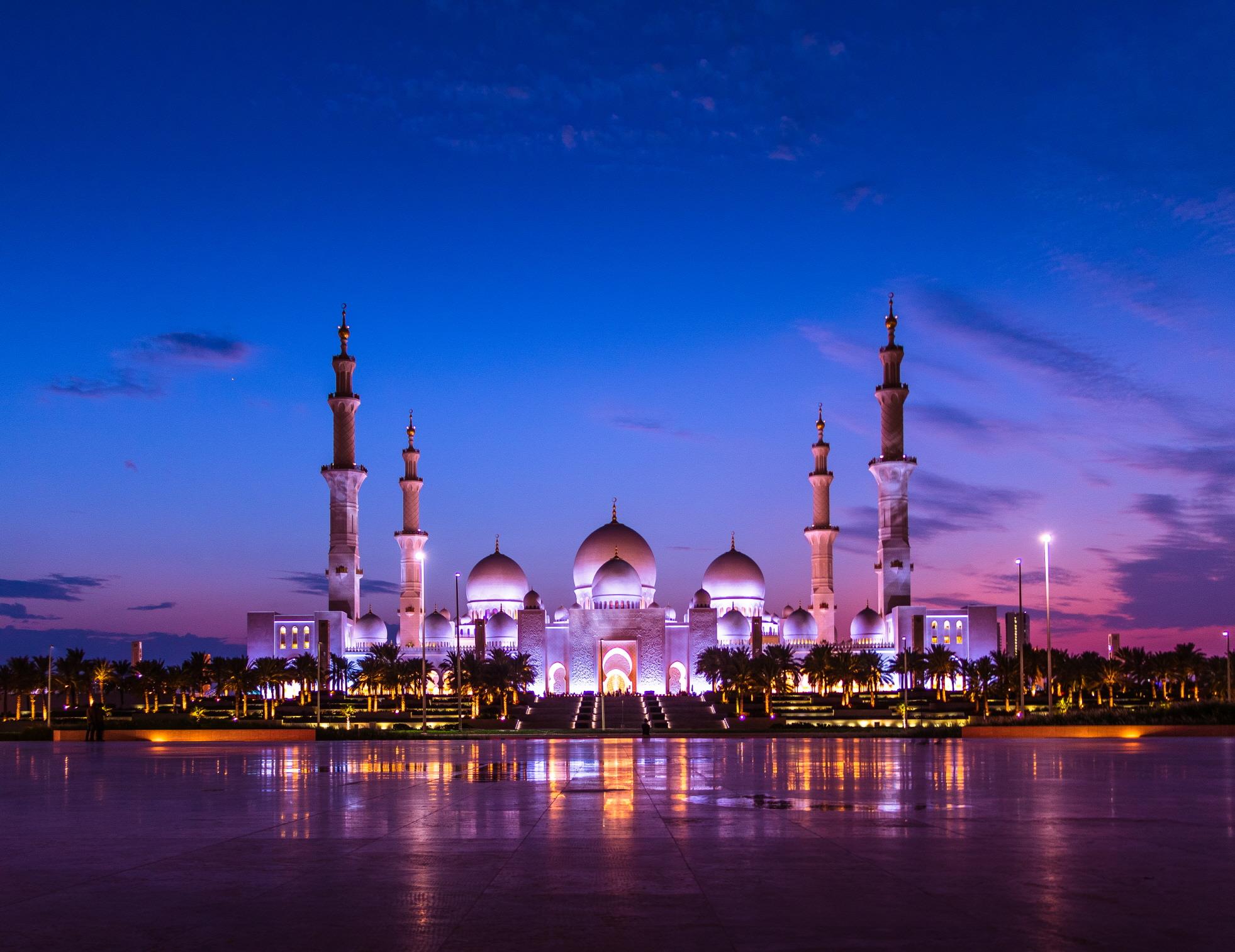 그랜드 모스크  Sheikh Zayed Grand Mosque