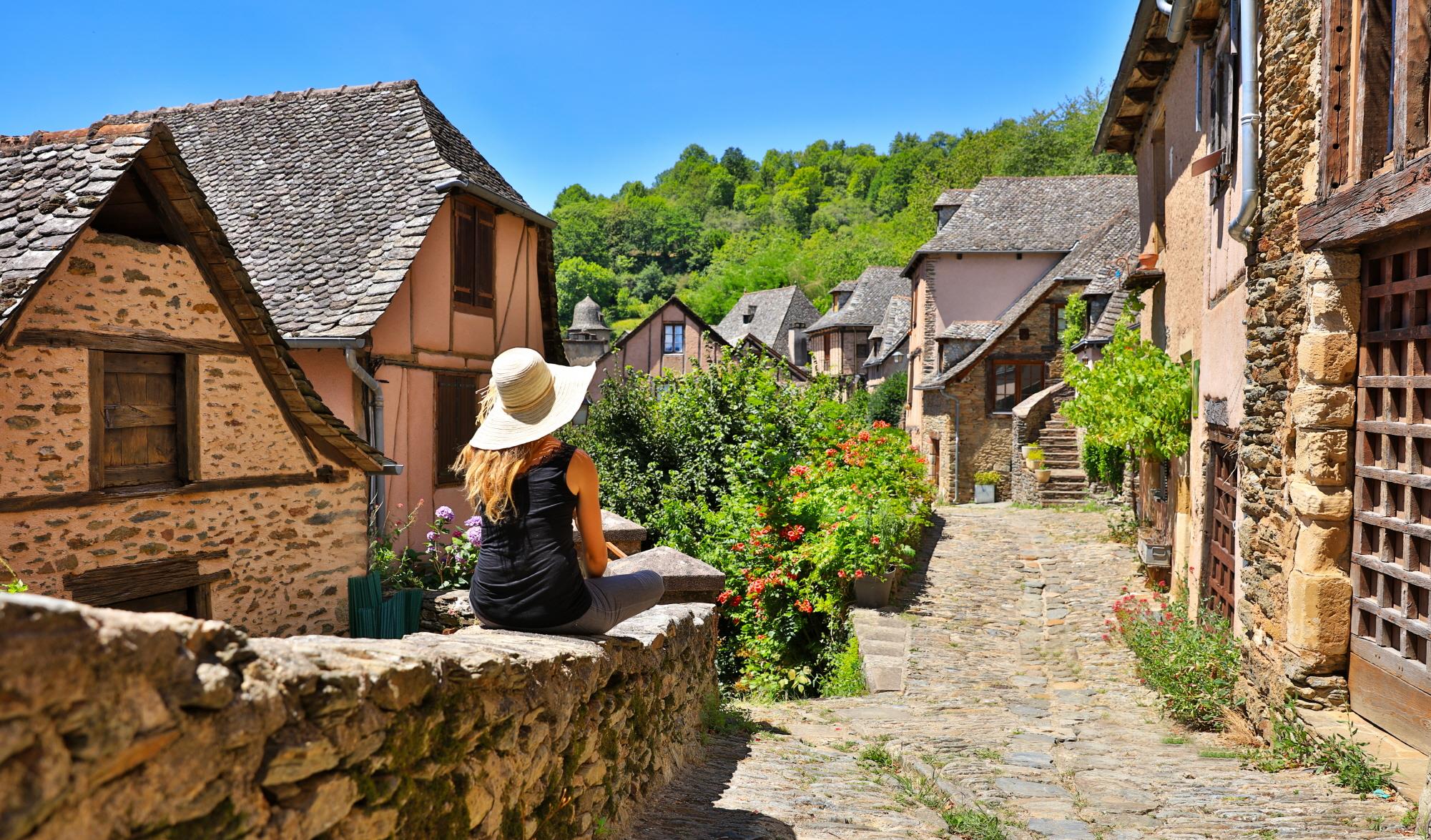 콩크 마을  CONQUES