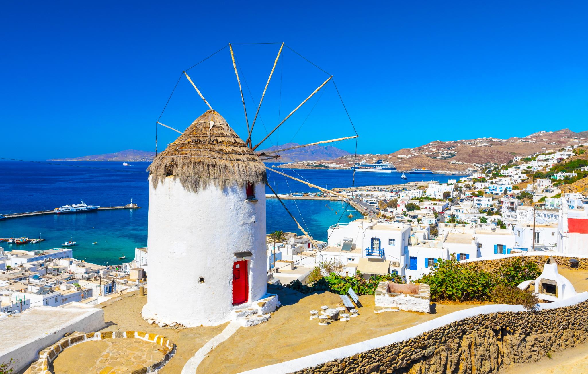 풍차언덕  Mykonos Windmills