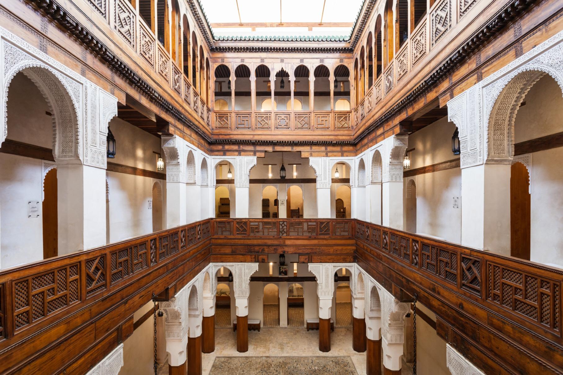 나무박물관  Fontaine et Place Nejjarin & Nejjarine Museum