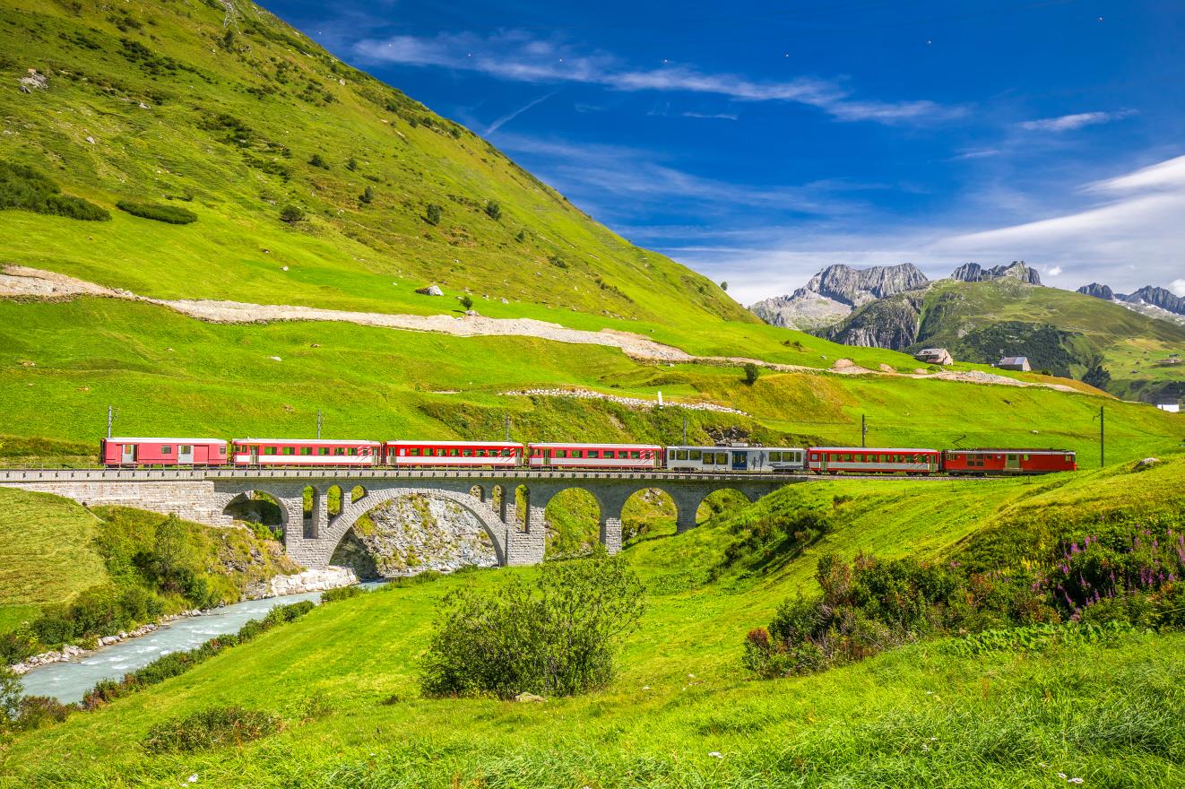 빙하특급  Glacier express