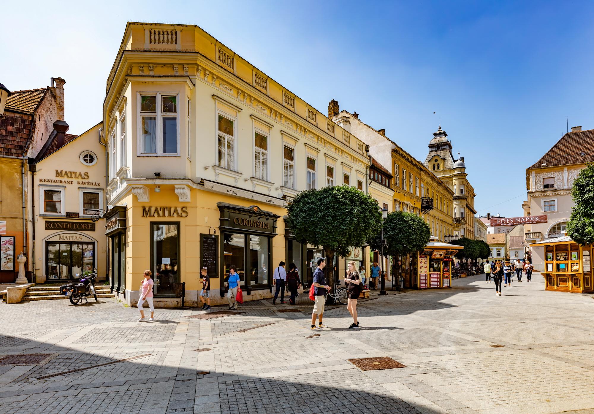 기요르 시내  Gyor