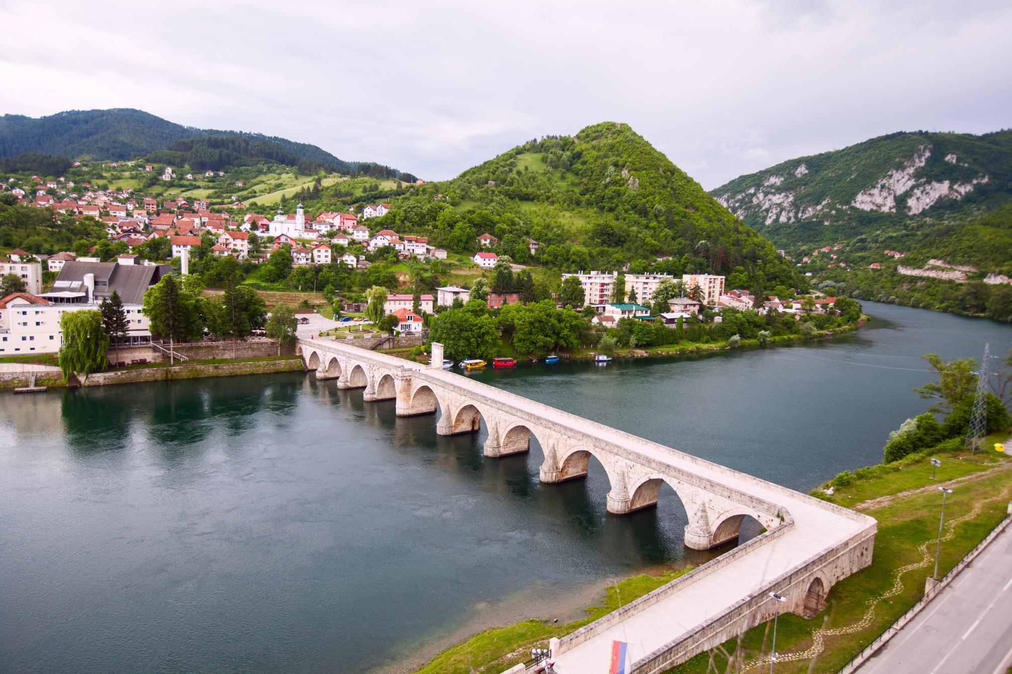 비셰그라드 시내  VISEGRAD