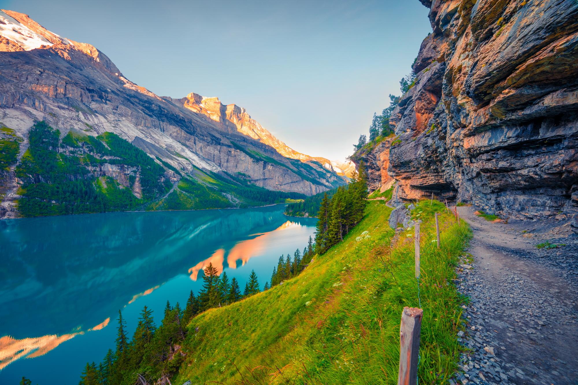 외신넨호수 트레킹  Oeschinensee trekking