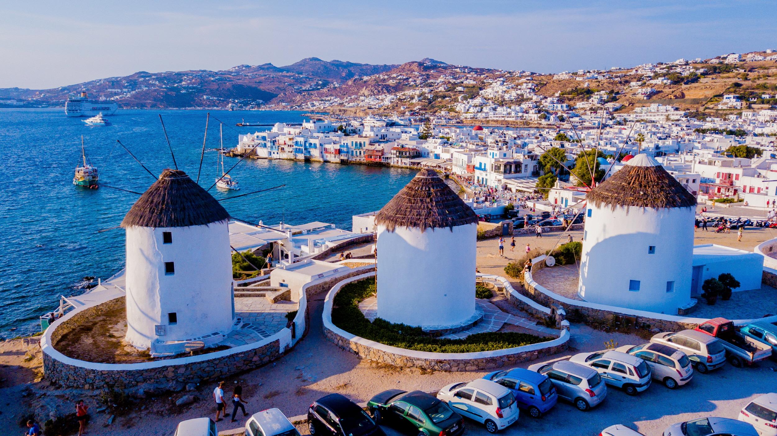 풍차언덕  Mykonos Windmills