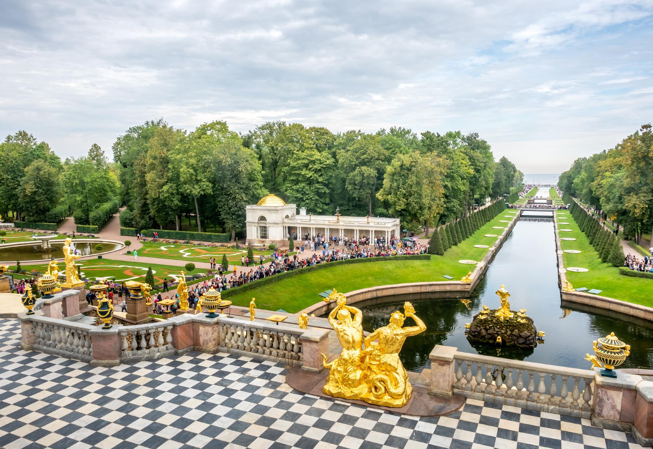 여름궁전과 정원  PeterHof