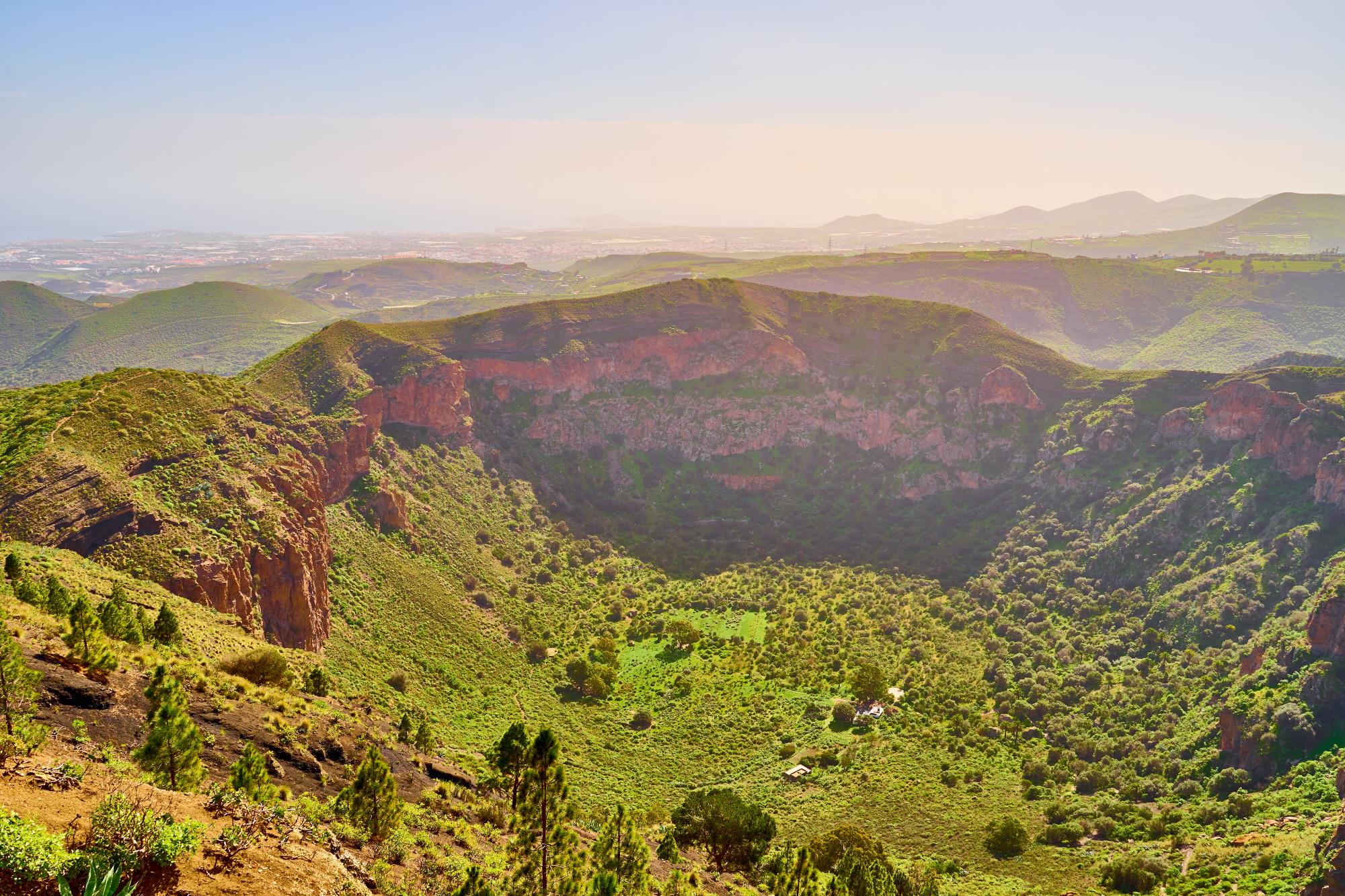 반다마 분화구  Bandama Caldera