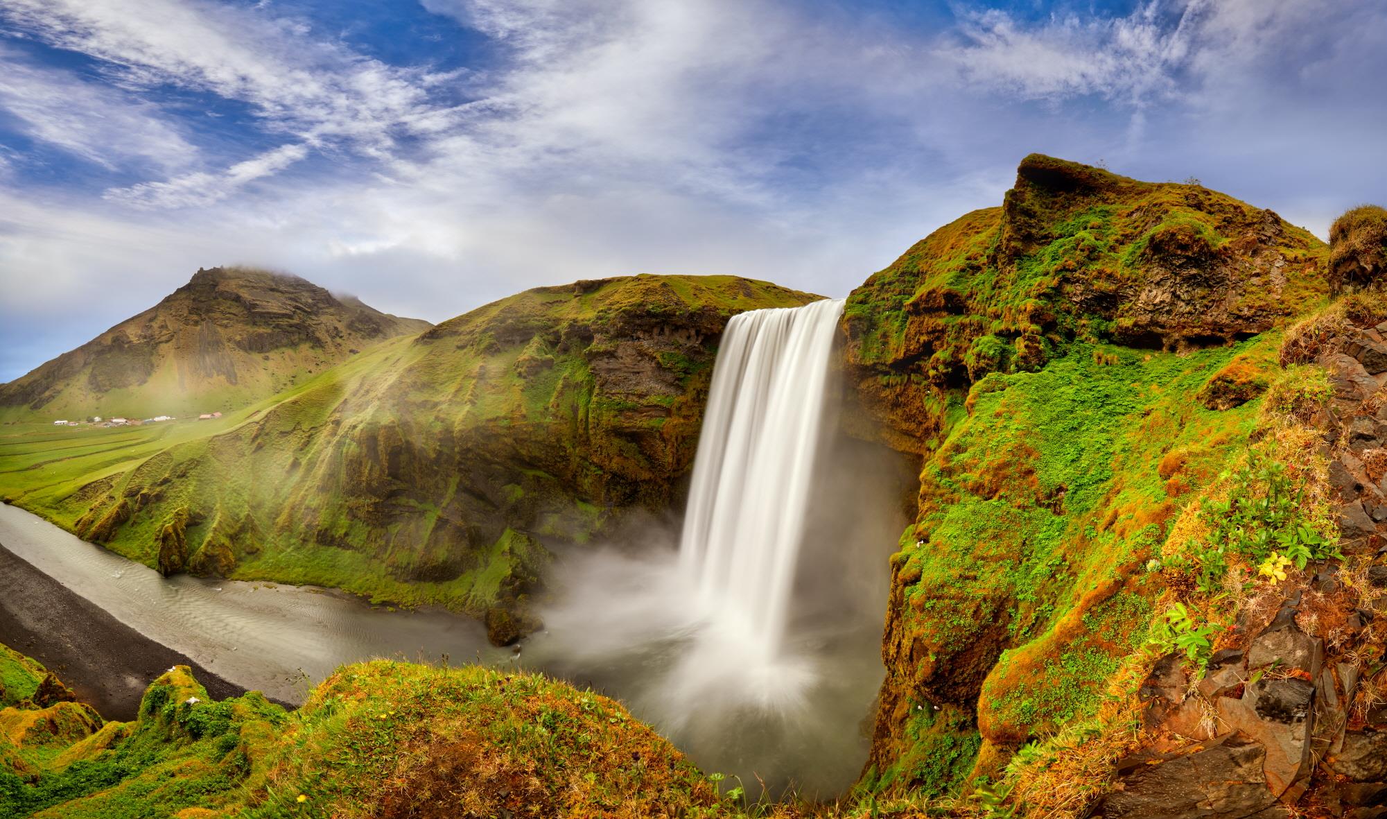 스코가 폭포  Skogafoss