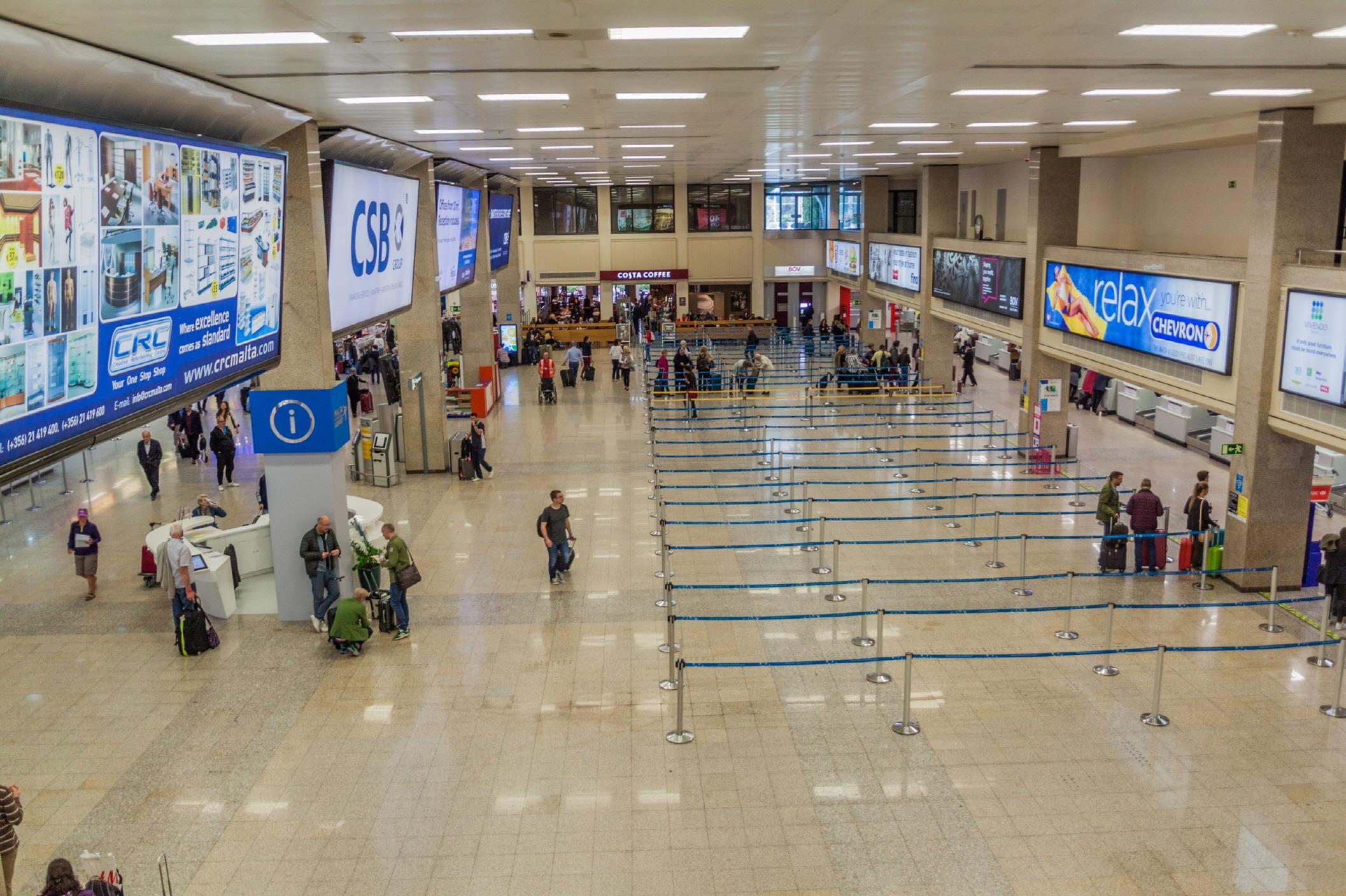 인천공항 출국 - 몰타국제공항 입국  Malta International Airport