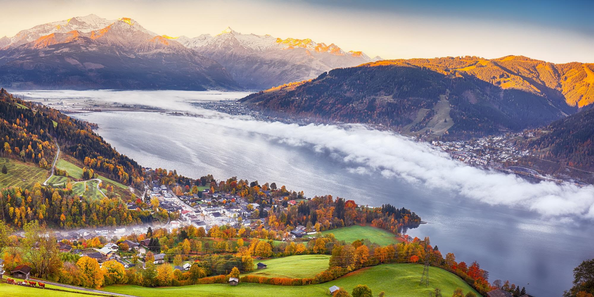 첼암제 마을  Zell am See