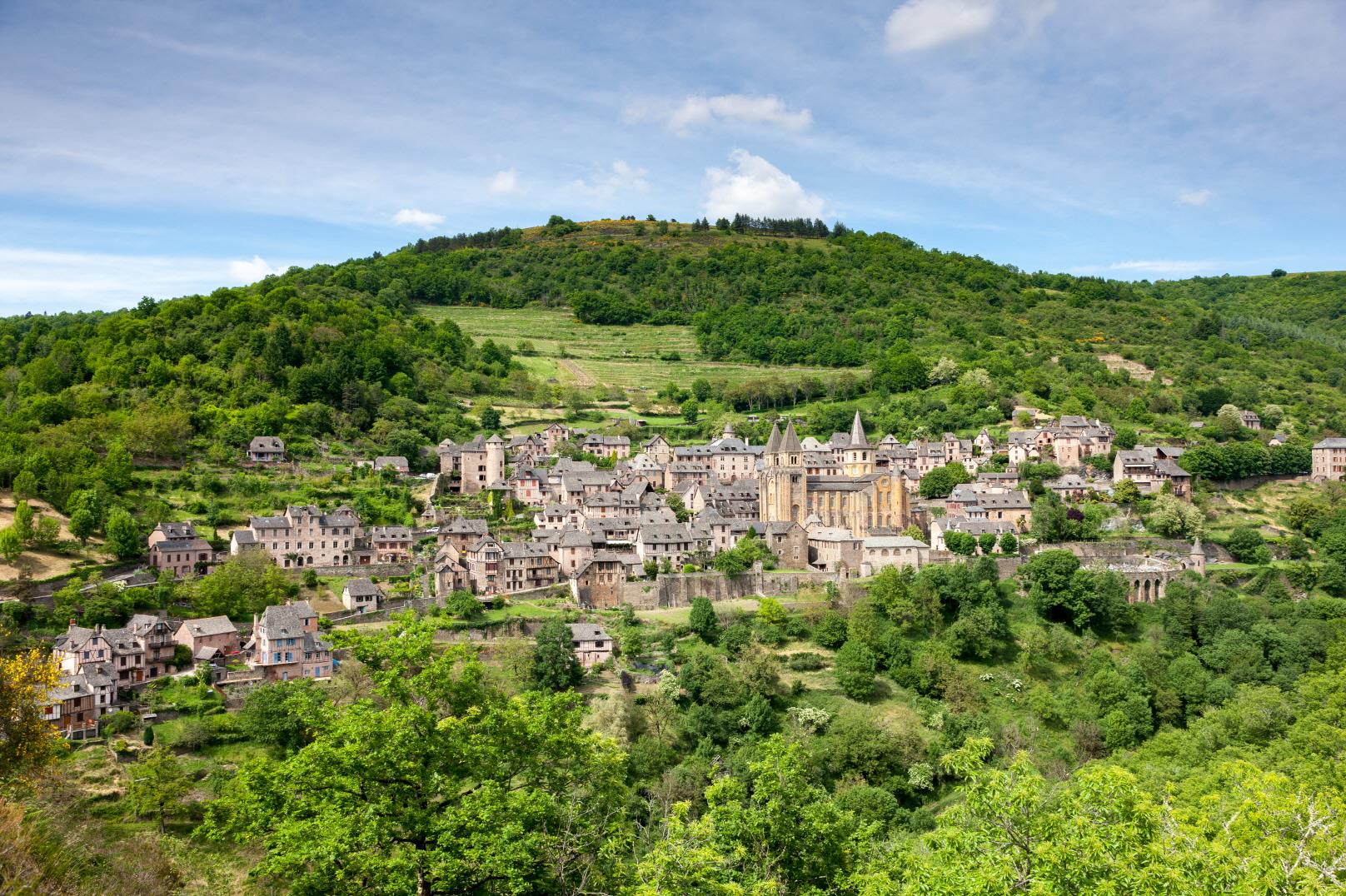 콩크 마을  CONQUES