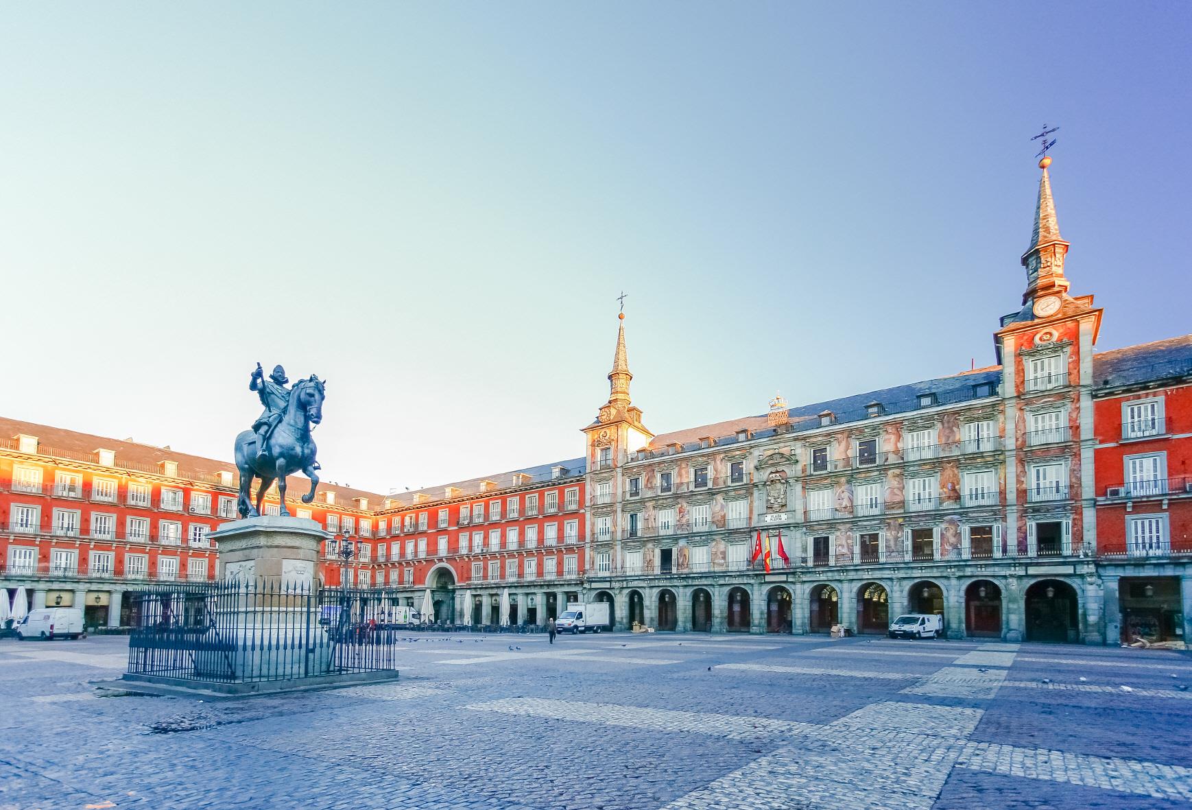 마드리드 마요르 광장  Plaza Mayor de Madrid