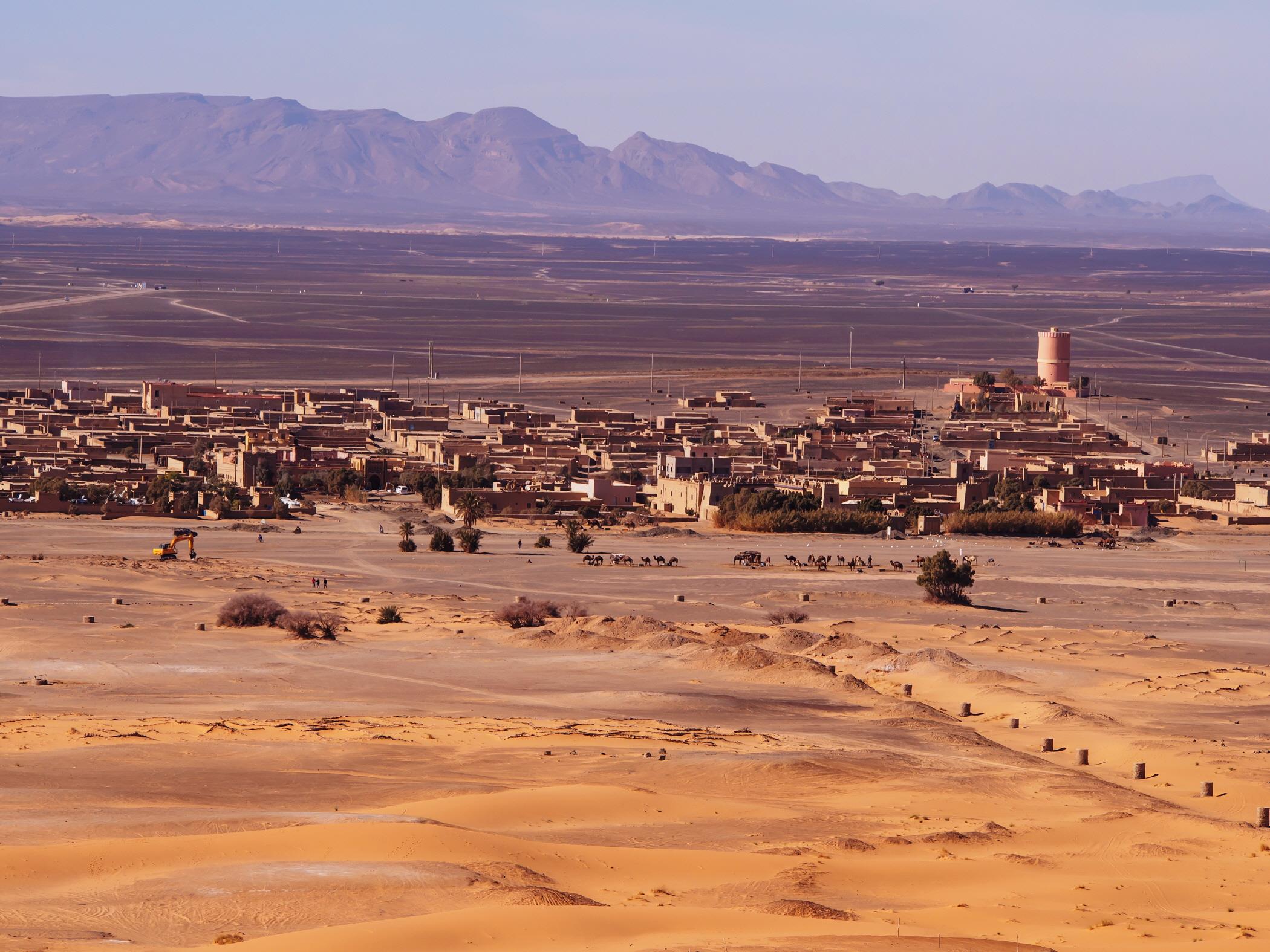 메르주가 마을  Merzouga