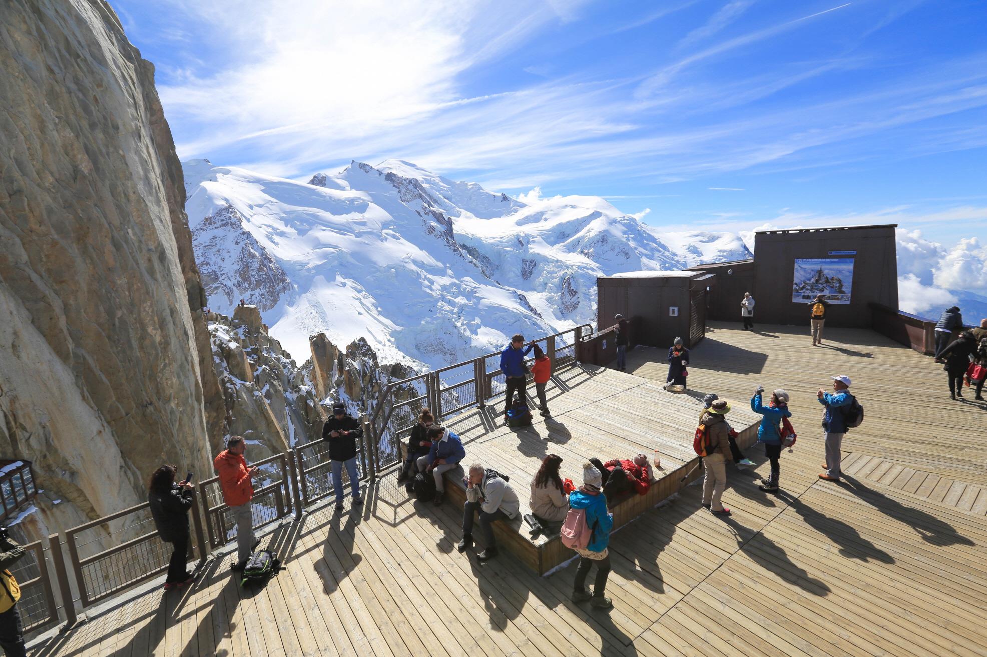 에귀디미디 전망대  Aiguille du Midi