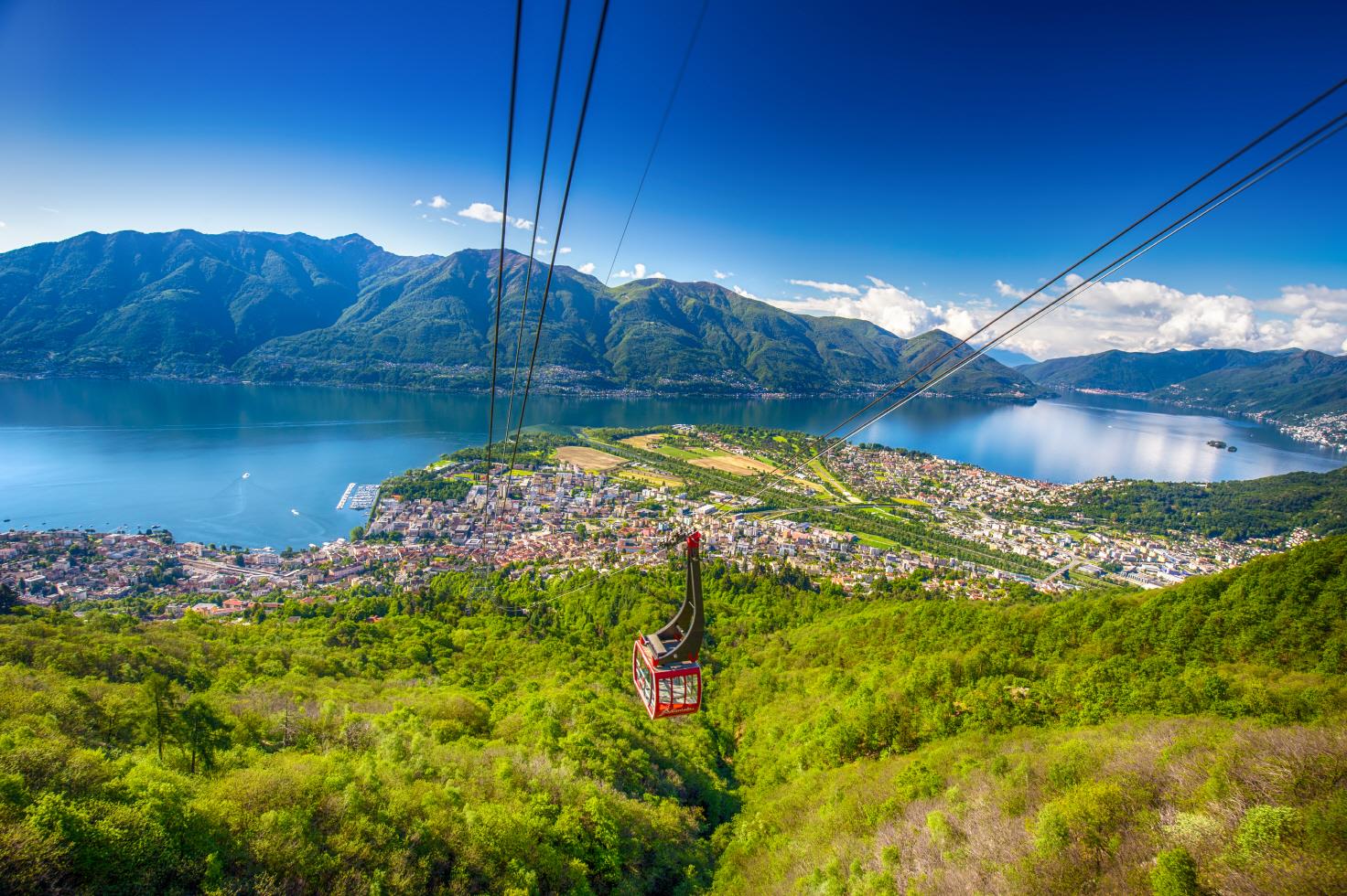 카르다다산 전망대  Cardada mountain cable car