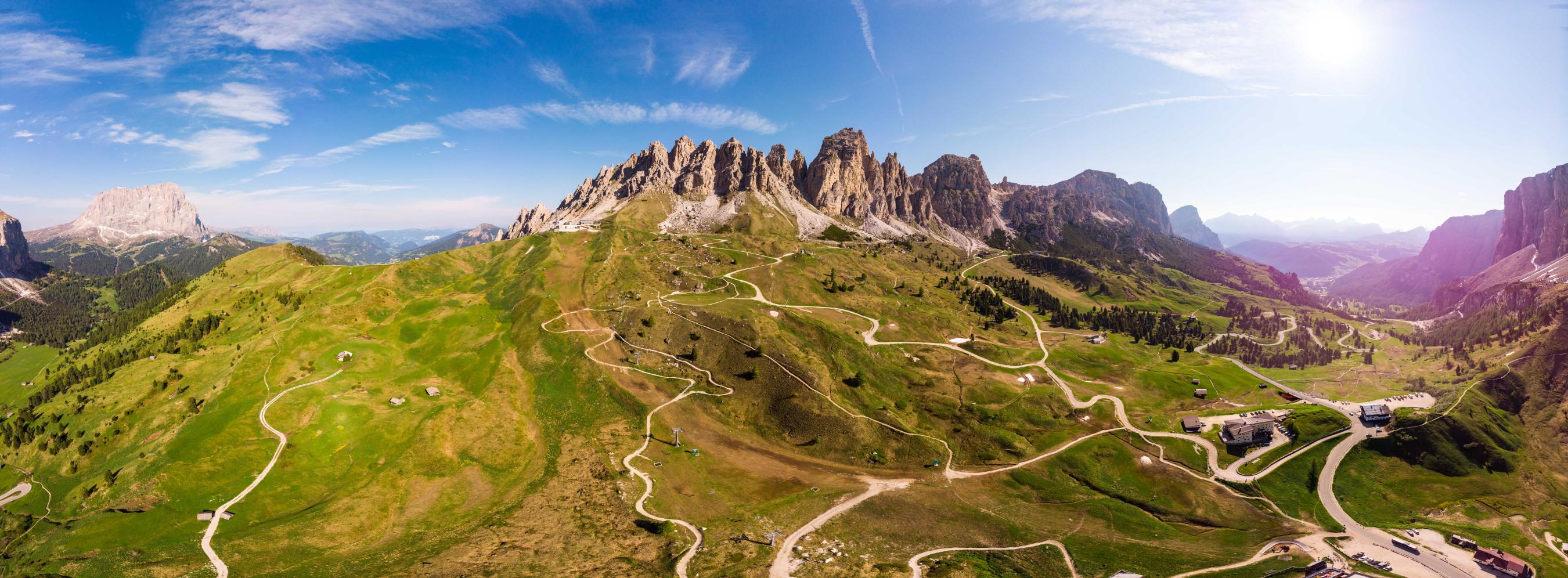 파소 디 발 가르데나  passo di Val Gardena