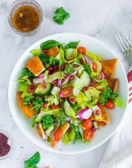 파투쉬 샐러드  Fattoush salad