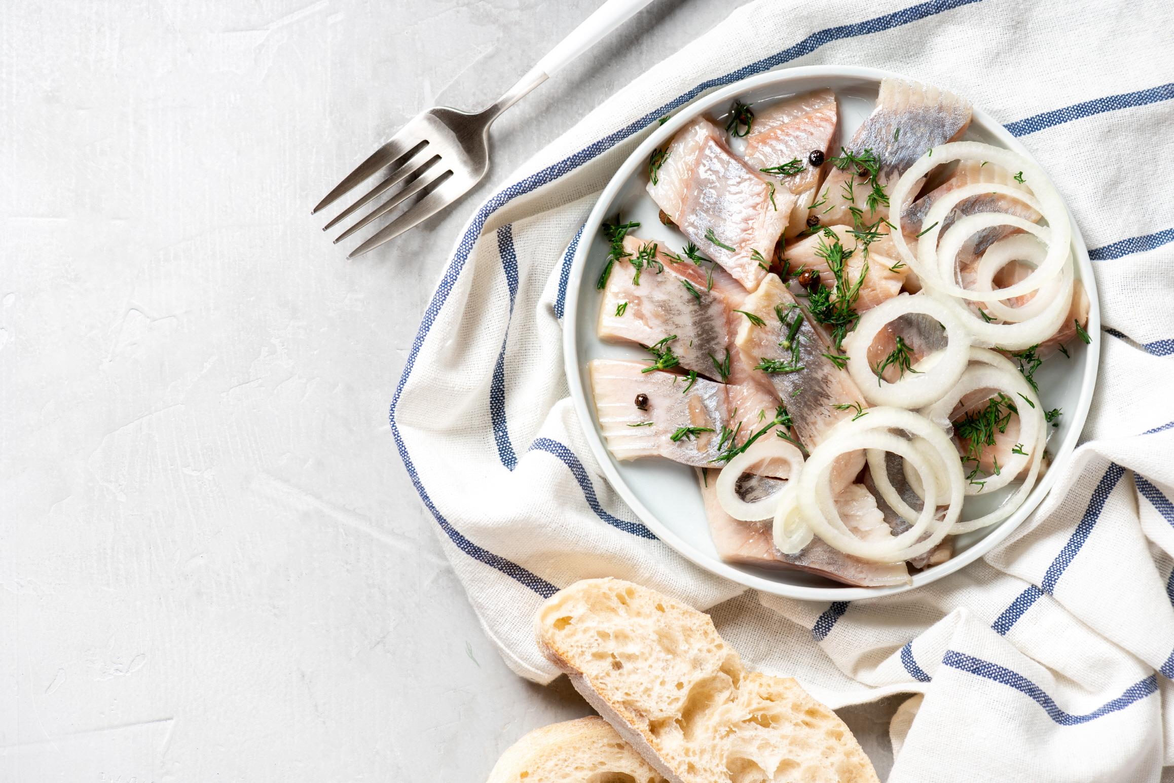 청어요리  Herring(sprat) dish