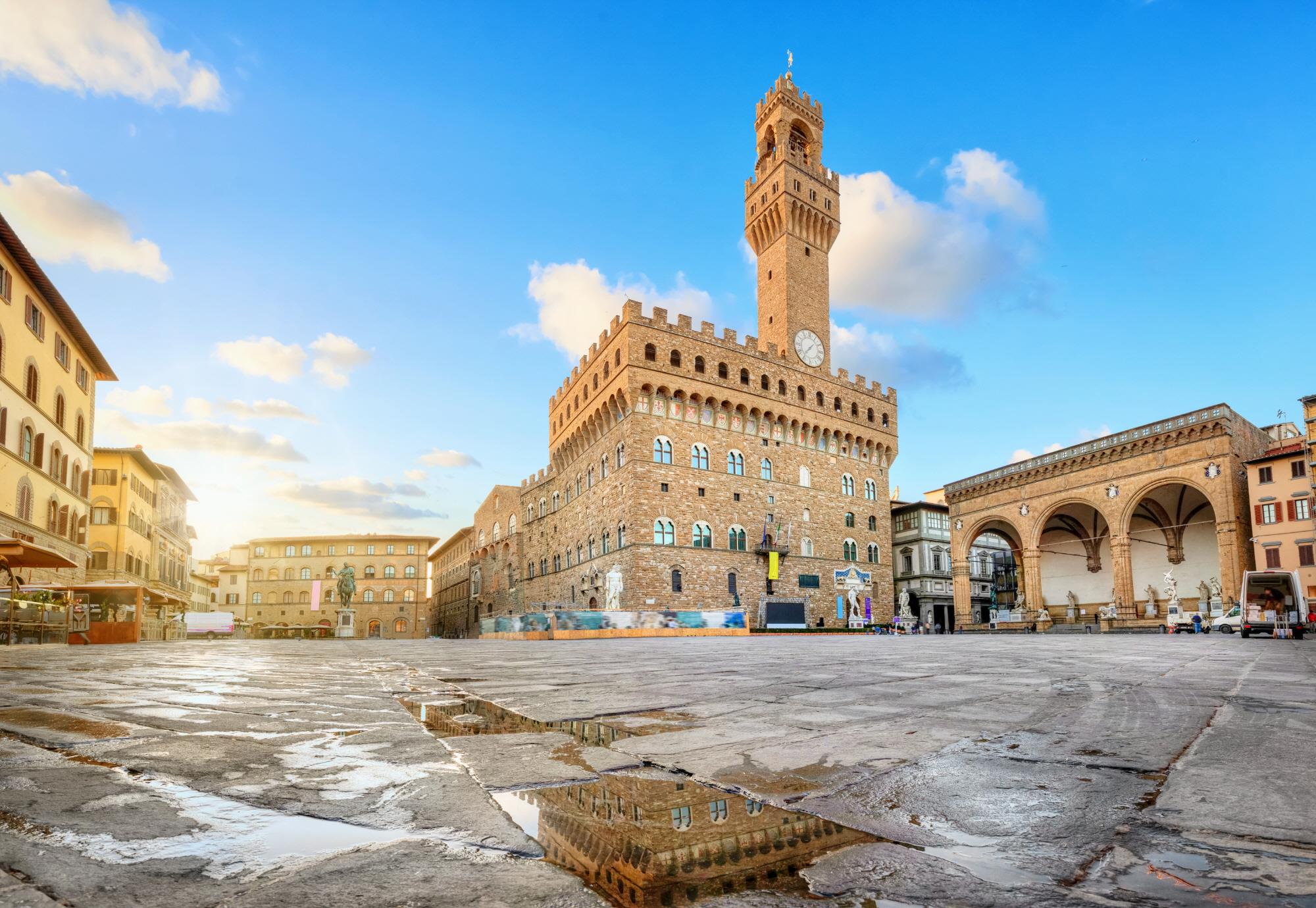 베키오 궁  Palazzo Vecchio