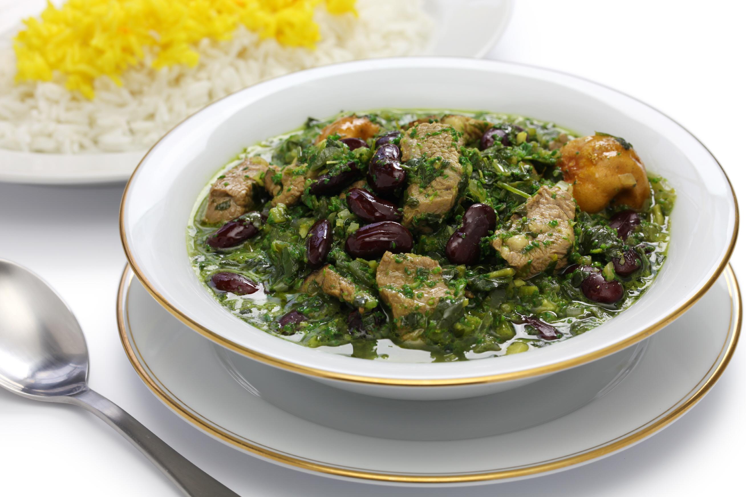 고로메 사브지  Ghormeh Sabzi