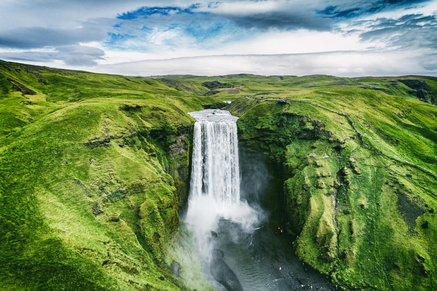 스코가 폭포  Skogafoss