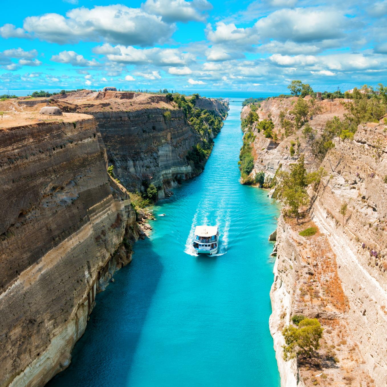 고린도 운하  Corinth Canal