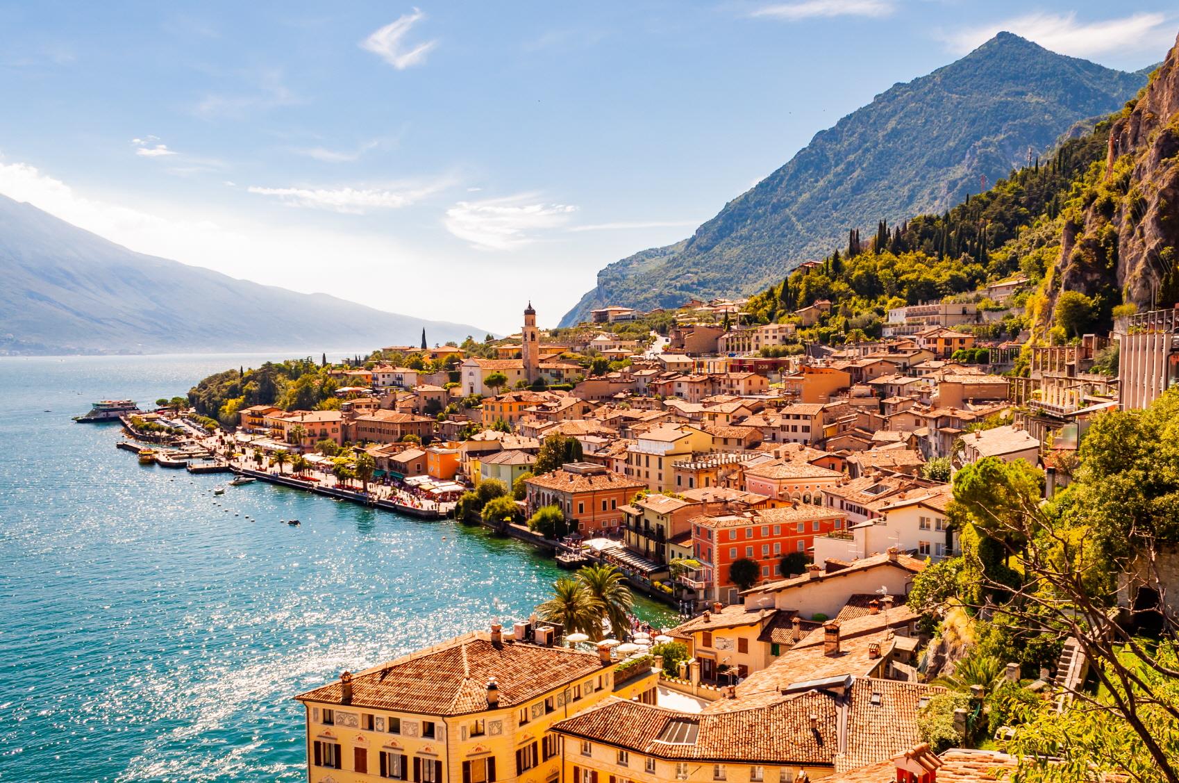 리모네 술 가르다 마을  Limone sul Garda