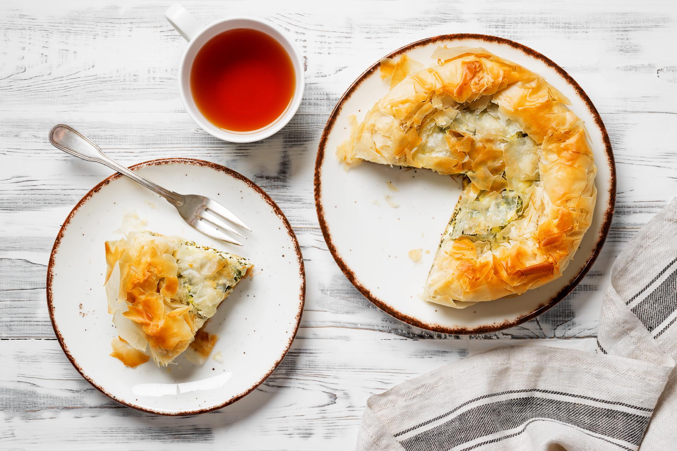 시금치 파이  Spanakopita(Spinach Pie)