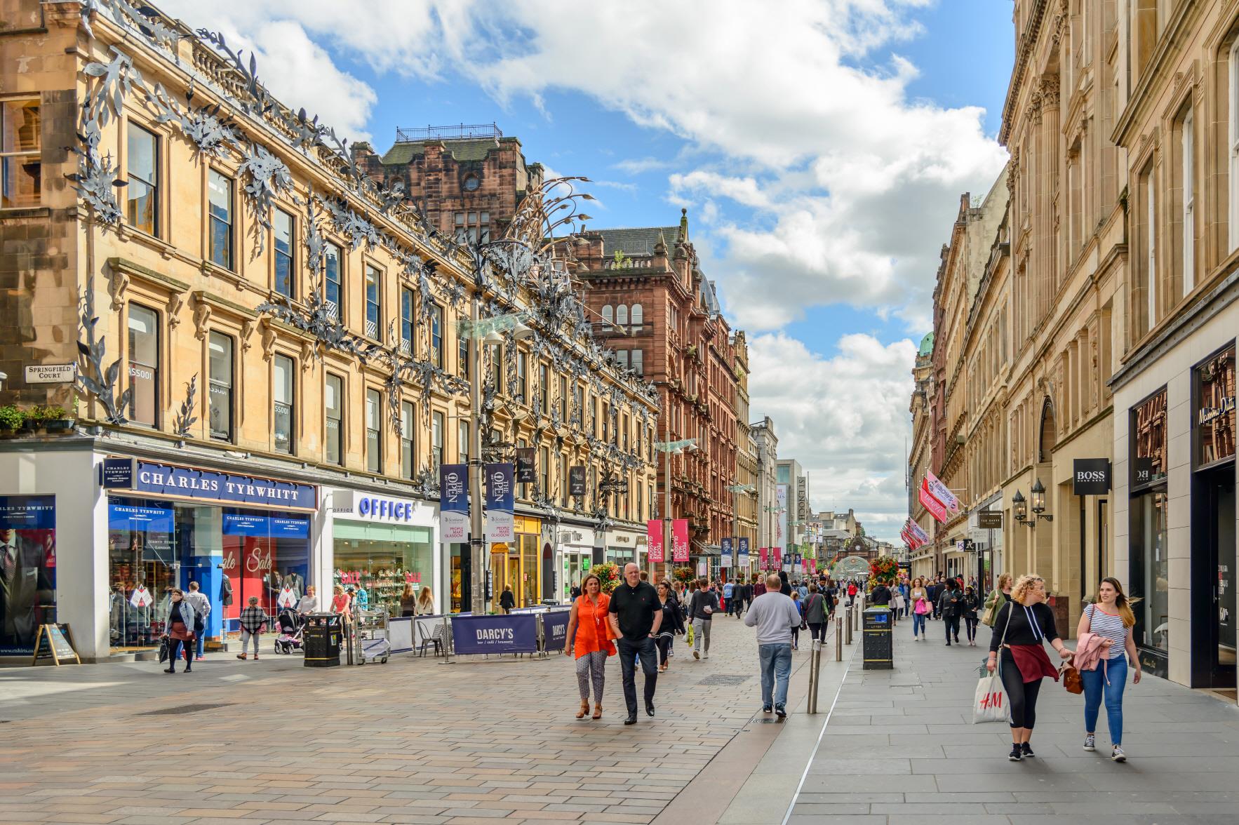 글래스고 시내  GLASGOW