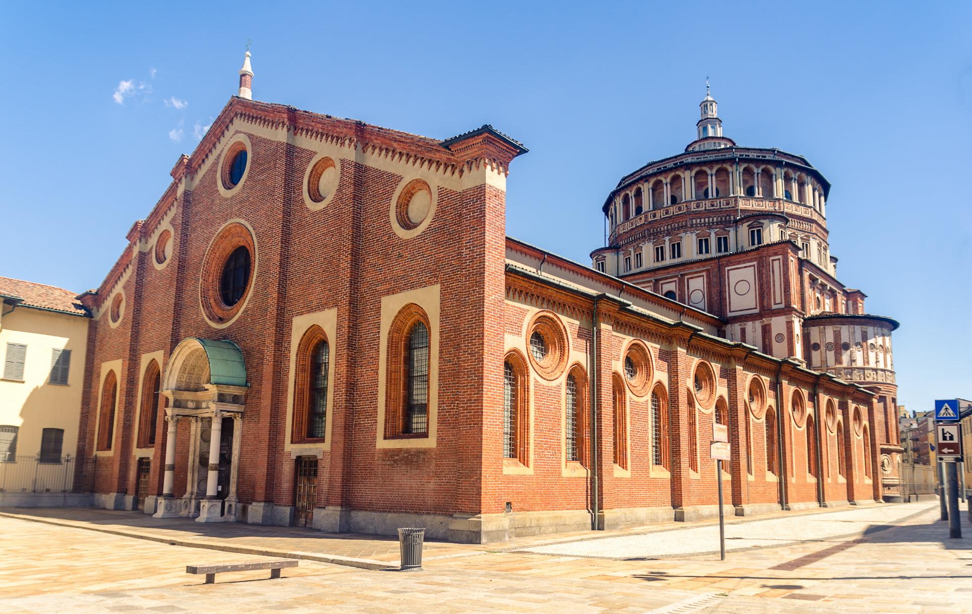 산타 마리아 델레 그라치에 교회  Chiesa di Santa Maria delle Grazie