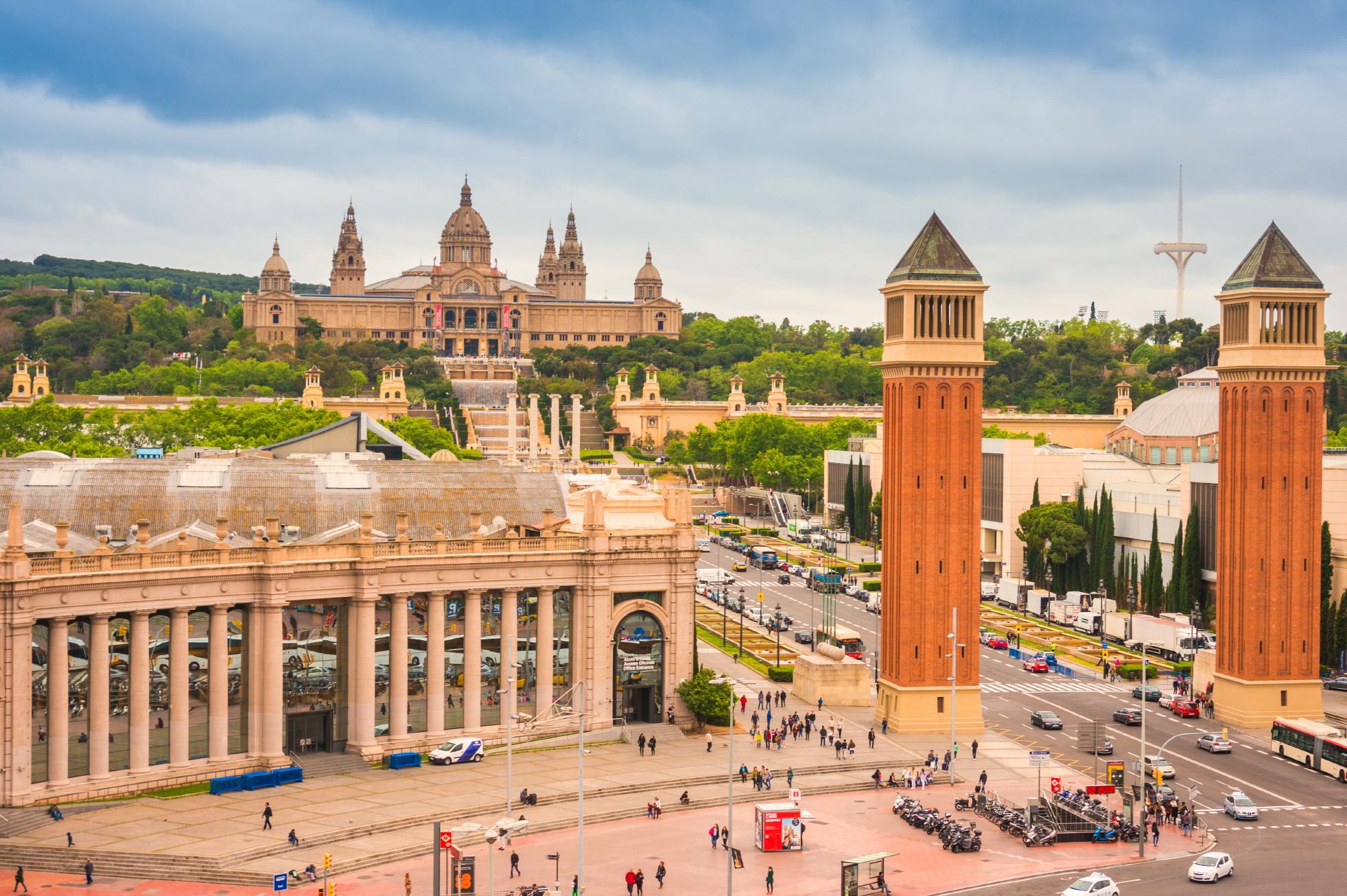 바르셀로나 스페인광장 Plaza de Espana