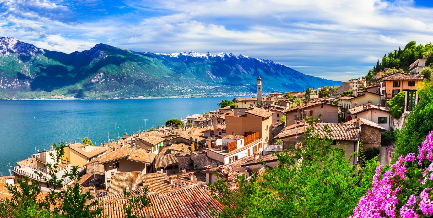 리모네 술 가르다 마을  Limone sul Garda