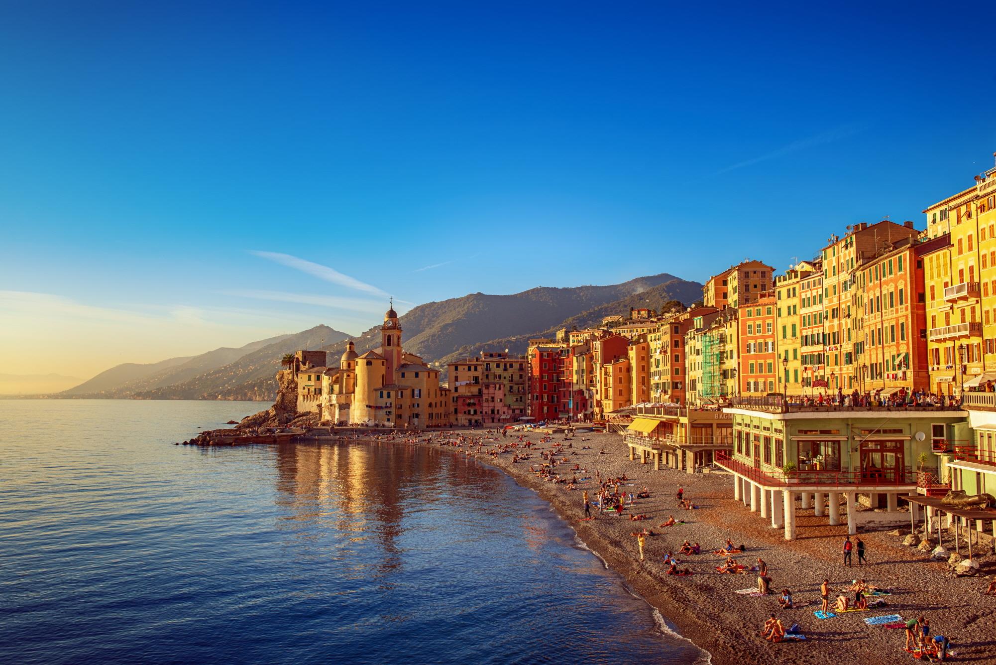 카모글리 마을  Camogli