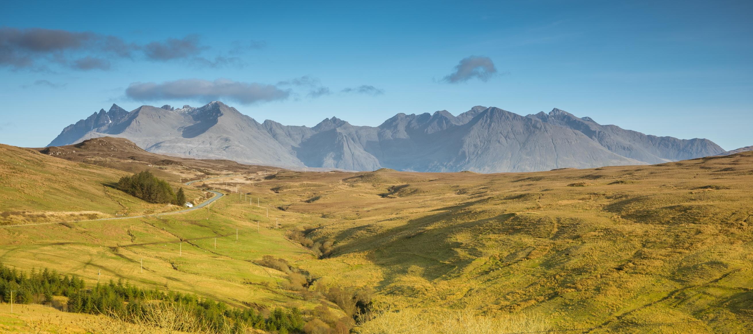 쿨린 언덕과 산  Cuillin Hills & Mountains