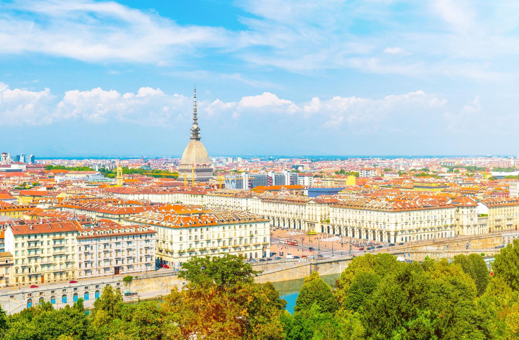 토리노 비토리오 베네토 광장  Piazza Vittorio Veneto