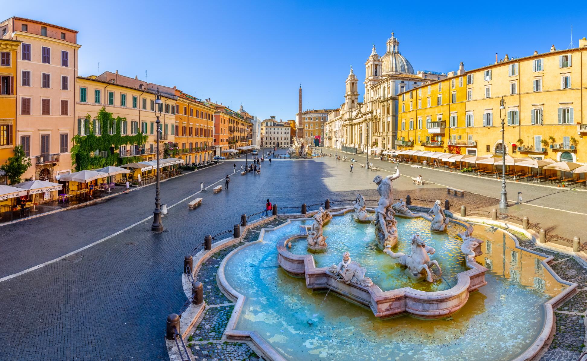 나보나 광장  Piazza Navona