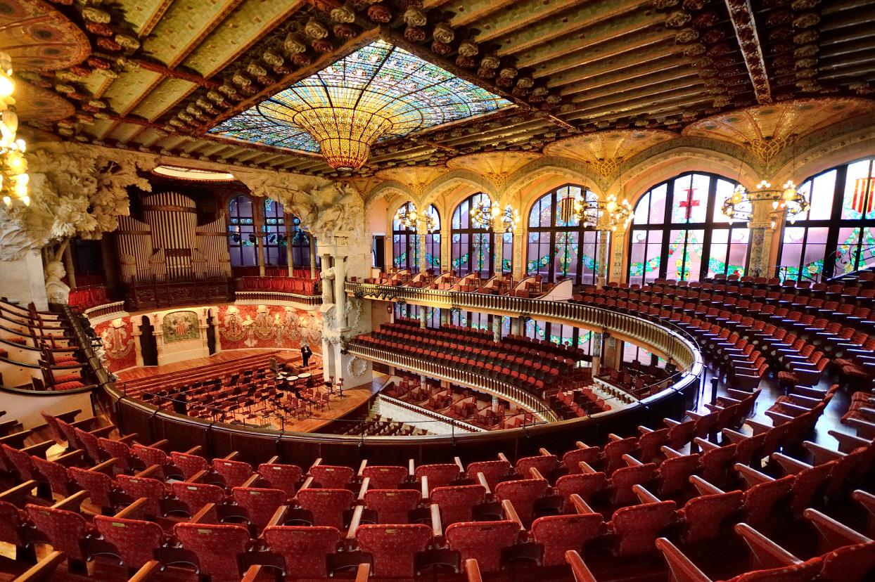 카탈라냐 음악당  Palau de la Musica Catalan