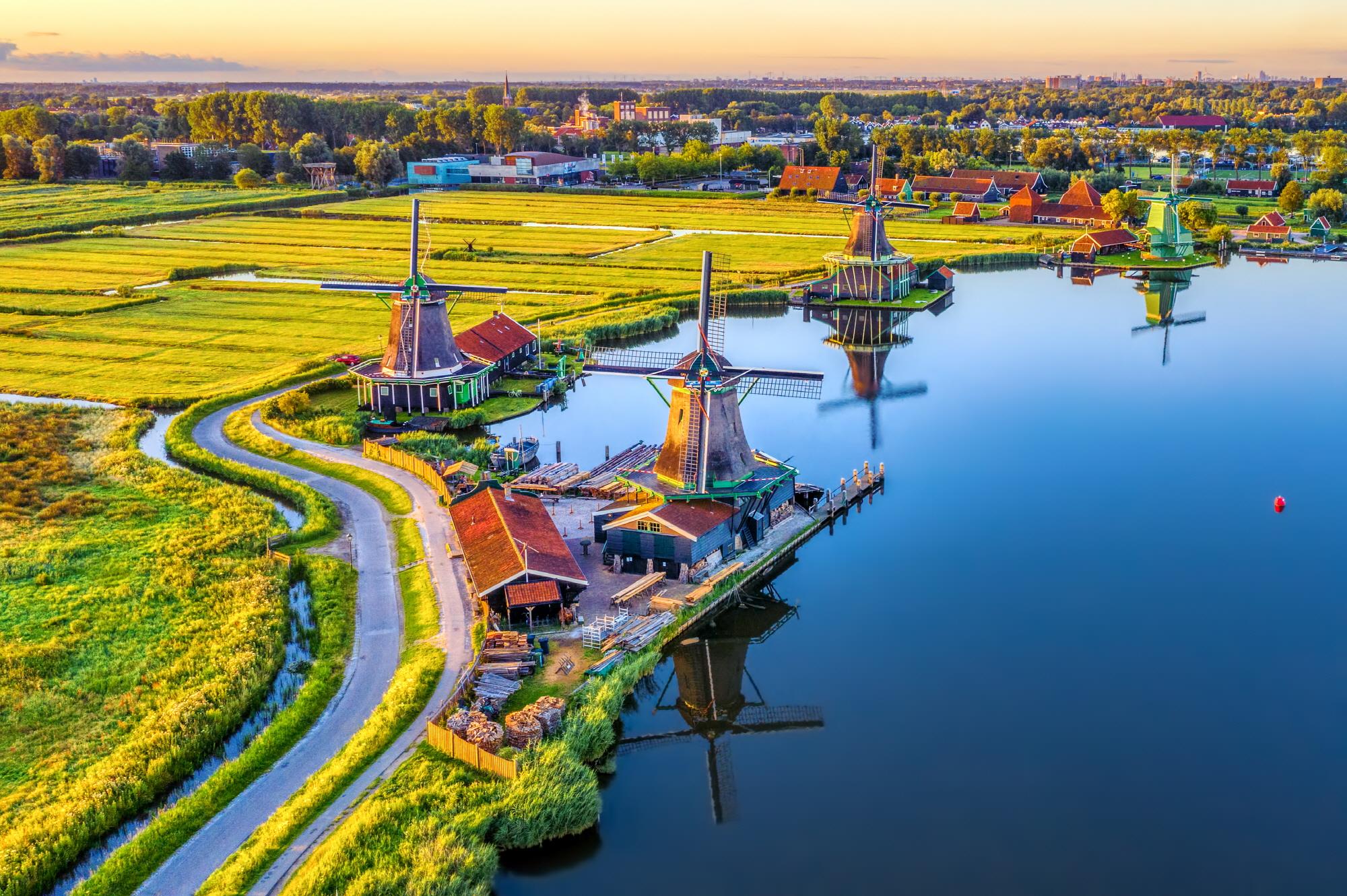 잔세스칸스 시내 (Zaanse schans)